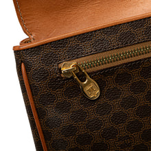 Celine | Pre-Owned Macadam Coated Canvas Clutch | Brown