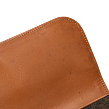 Celine | Pre-Owned Macadam Coated Canvas Clutch | Brown