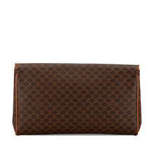 Celine | Pre-Owned Macadam Coated Canvas Clutch | Brown