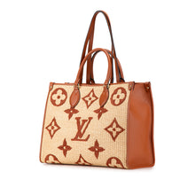 Louis Vuitton | Pre-Owned Monogram Giant Raffia OnTheGo MM | Brown