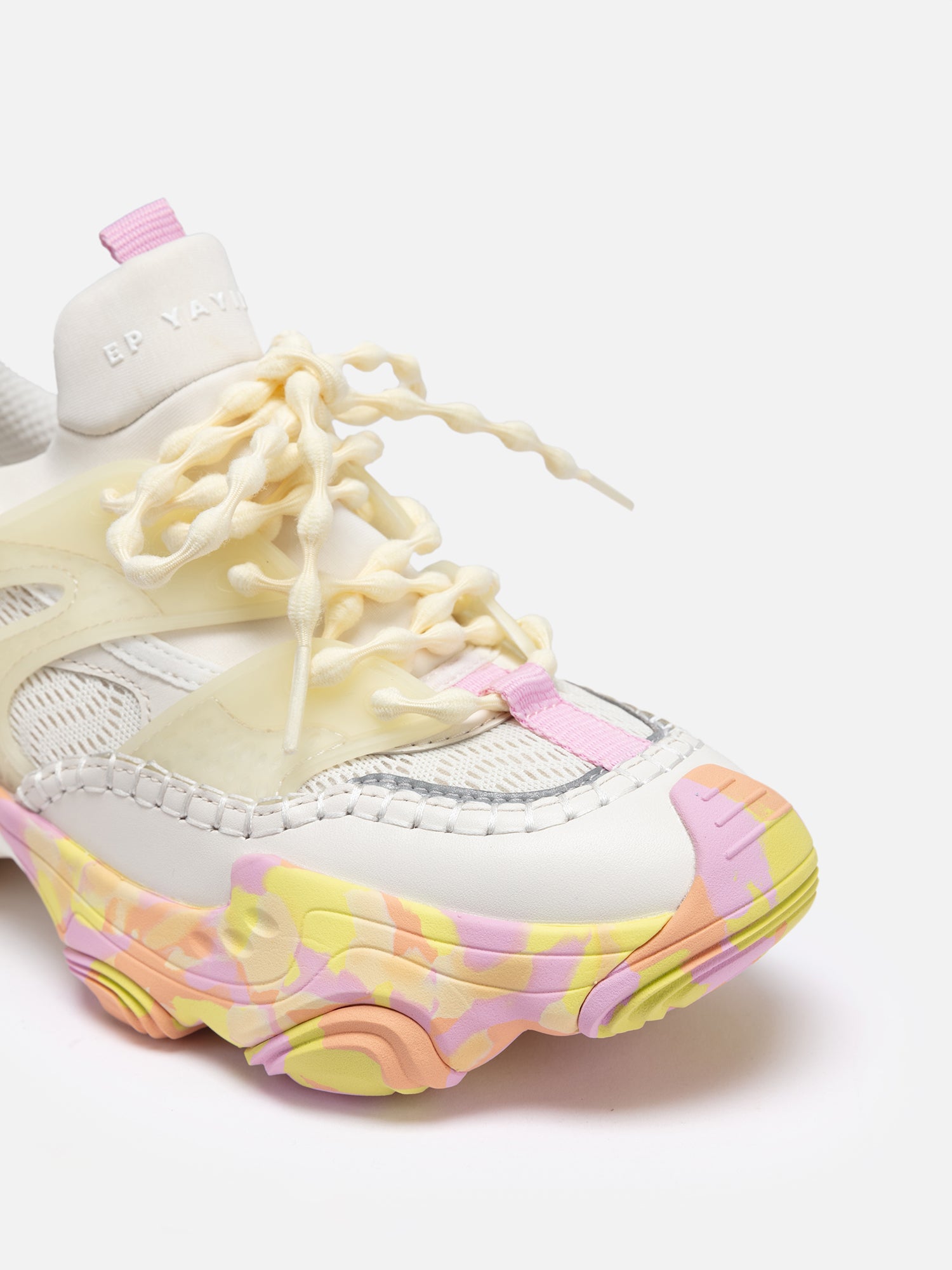 Light Colorful Running Shoes | Beige