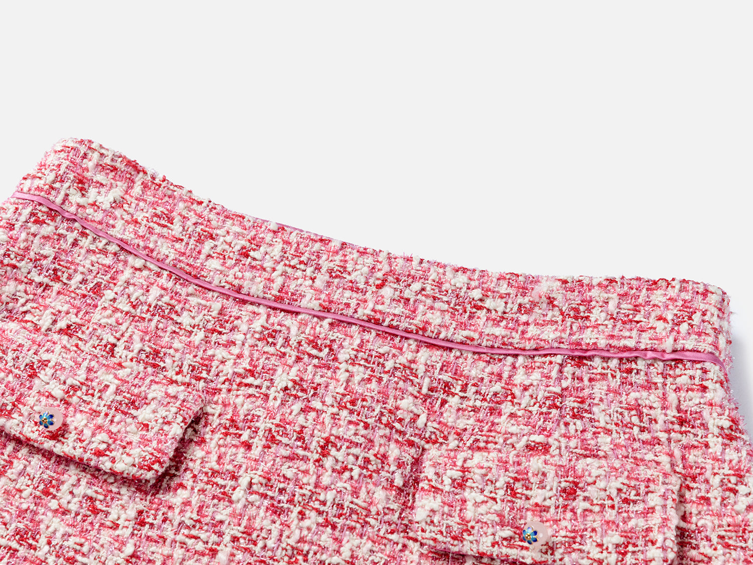 Parisian-style Skirt | Rose Red