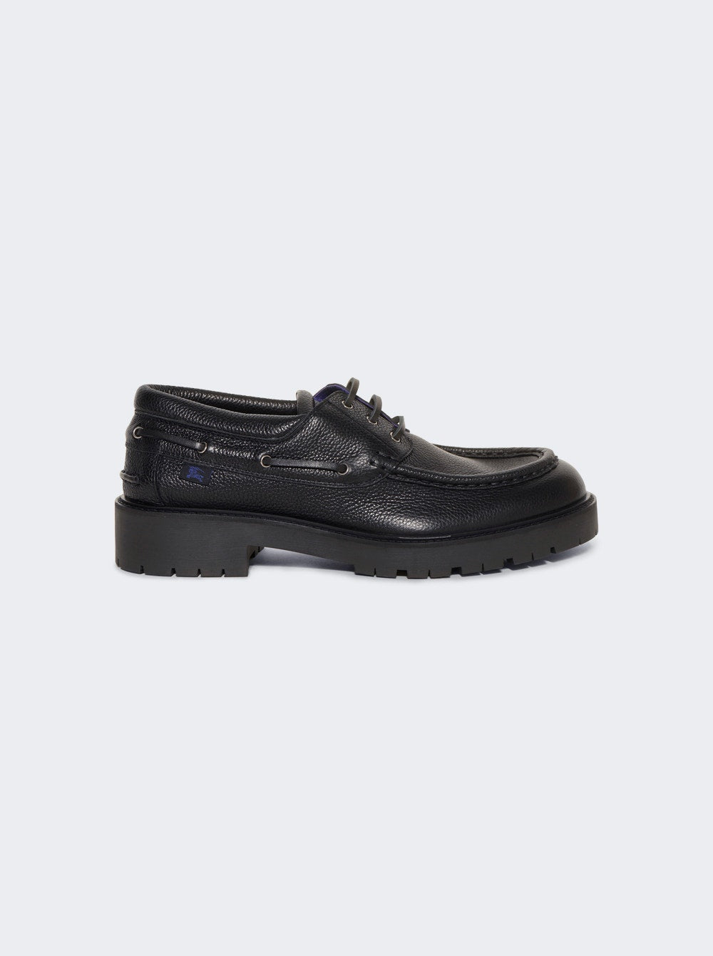 Men | BURBERRY | Raft Boat Shoes | Black