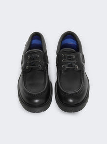 Men | BURBERRY | Raft Boat Shoes | Black