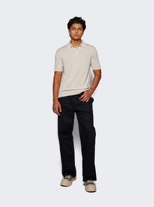 Men | BURBERRY | Wool Polo Shirt | Nutmeg