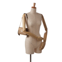 Givenchy | Pre-Owned Small Crinkled Calfskin ID Convertible Bag | Brown
