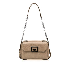 Givenchy | Pre-Owned Small Crinkled Calfskin ID Convertible Bag | Brown