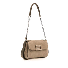 Givenchy | Pre-Owned Small Crinkled Calfskin ID Convertible Bag | Brown