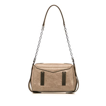 Givenchy | Pre-Owned Small Crinkled Calfskin ID Convertible Bag | Brown