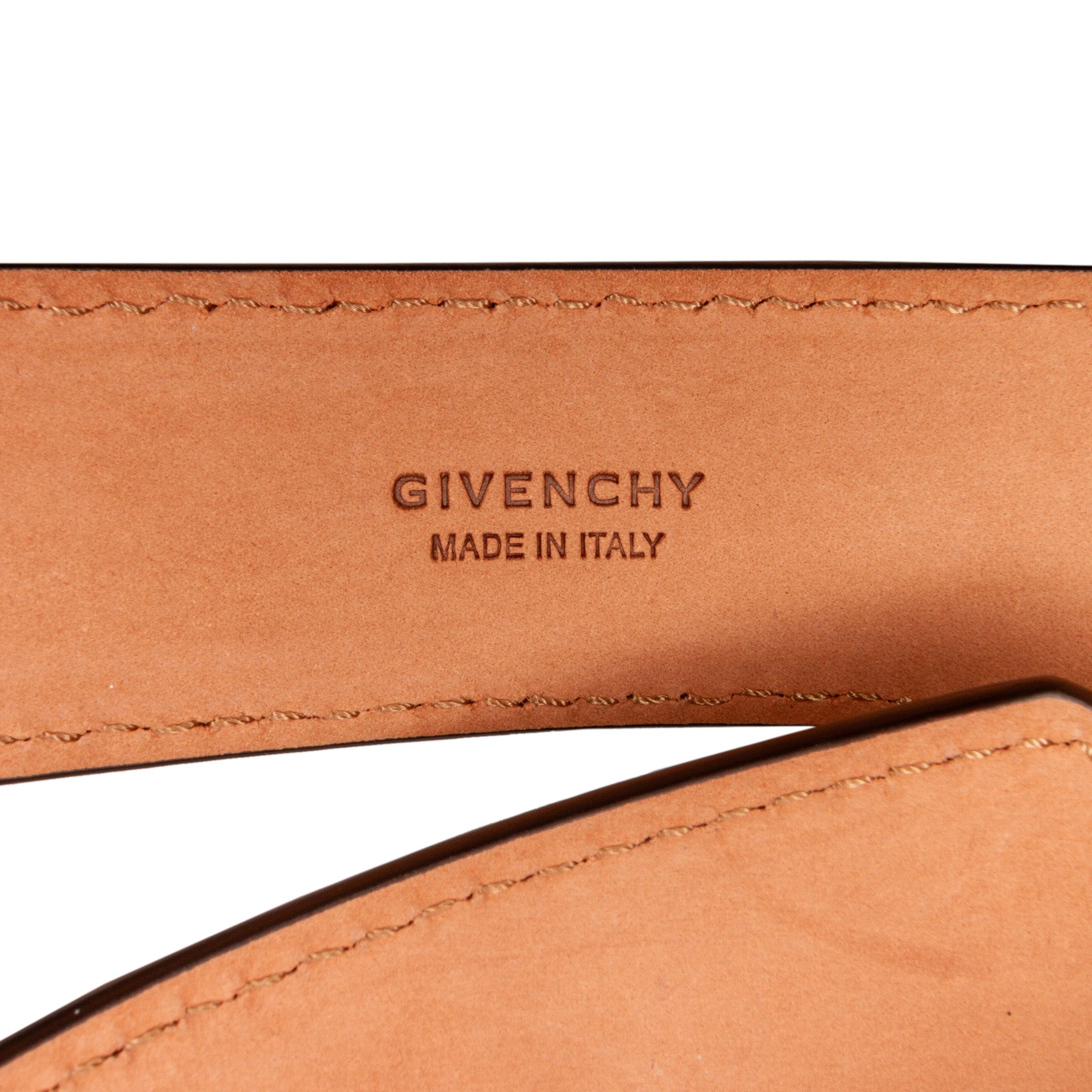 Givenchy | Pre-Owned Small Crinkled Calfskin ID Convertible Bag | Brown