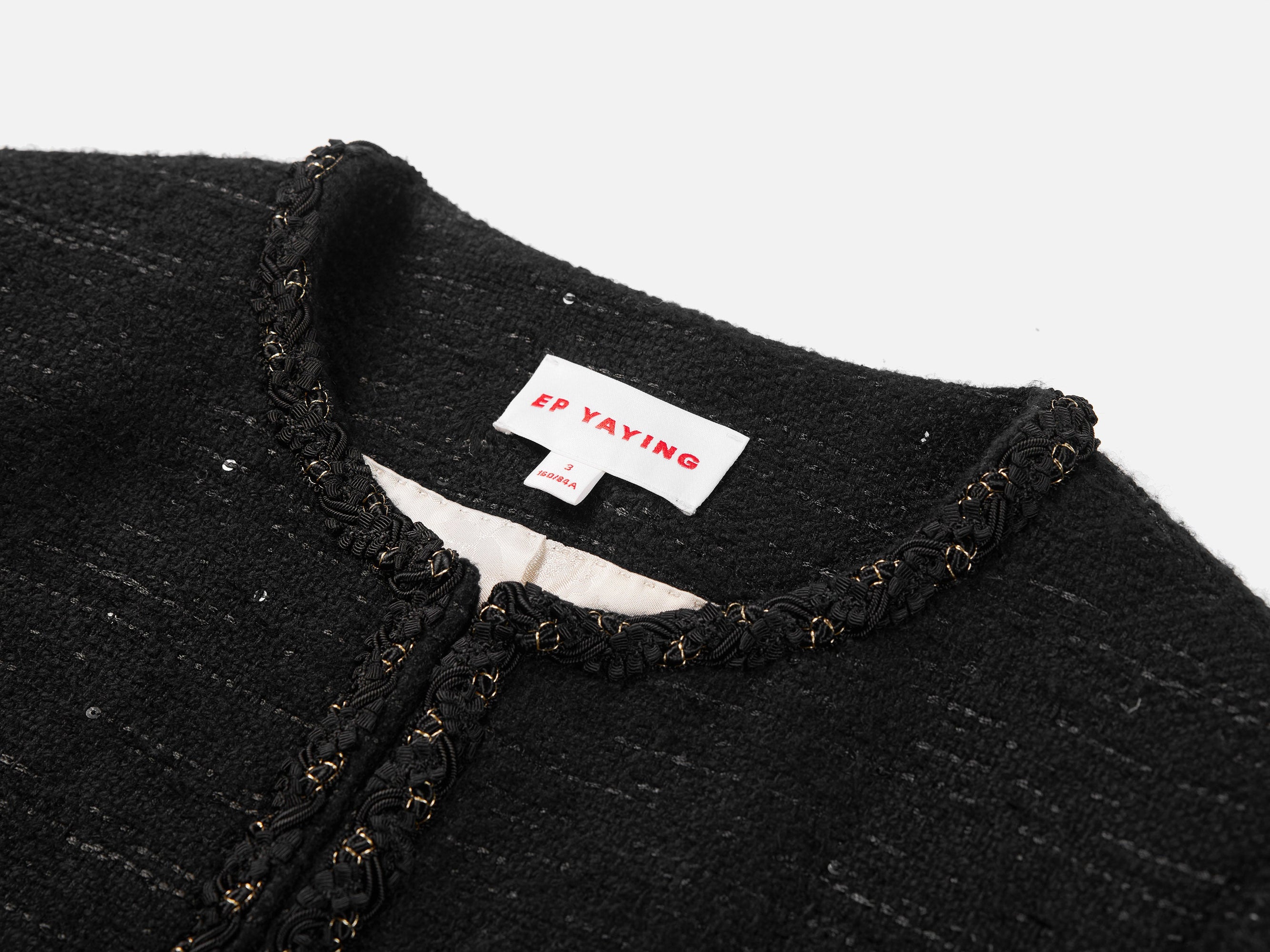 Cropped Jacket | Black