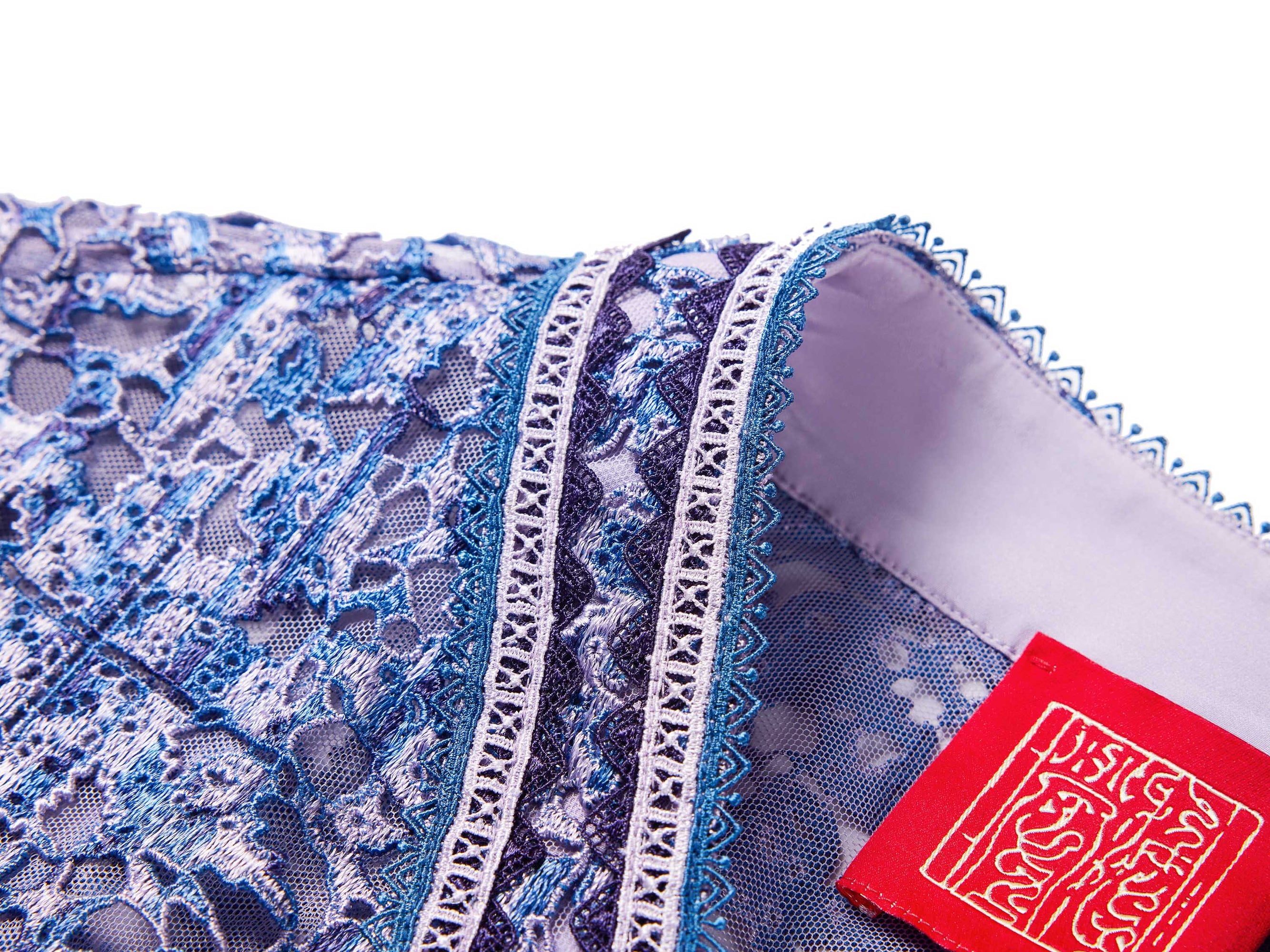 Tweed-Style Jacket | Blue