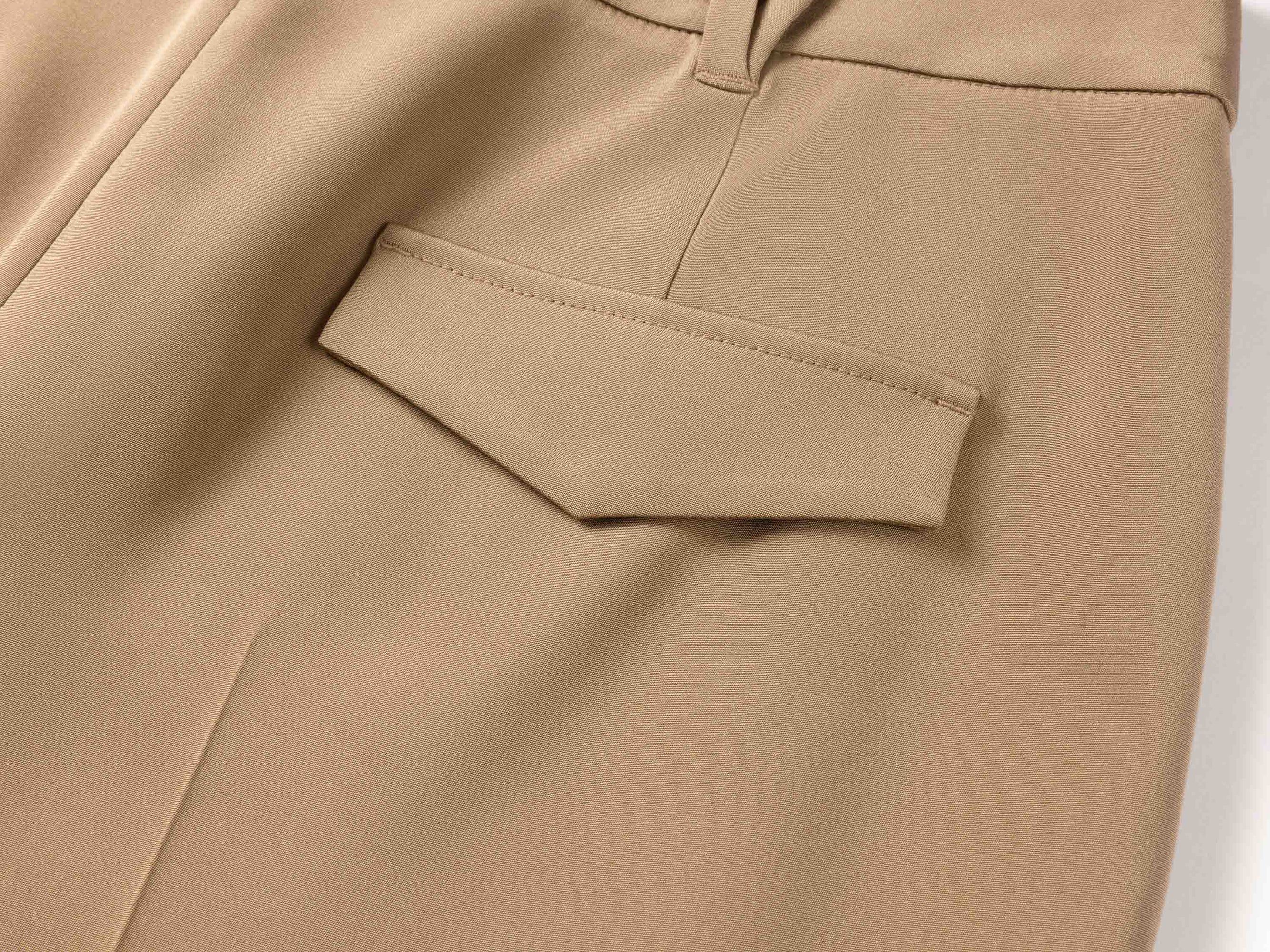 Tailored Trousers | Khaki