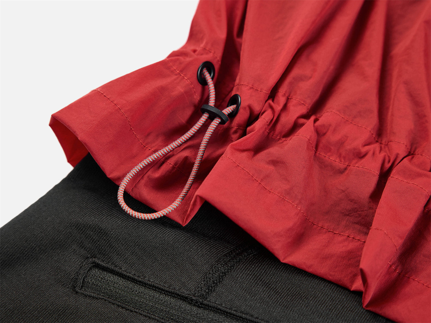Hooded Sports Jacket | Red