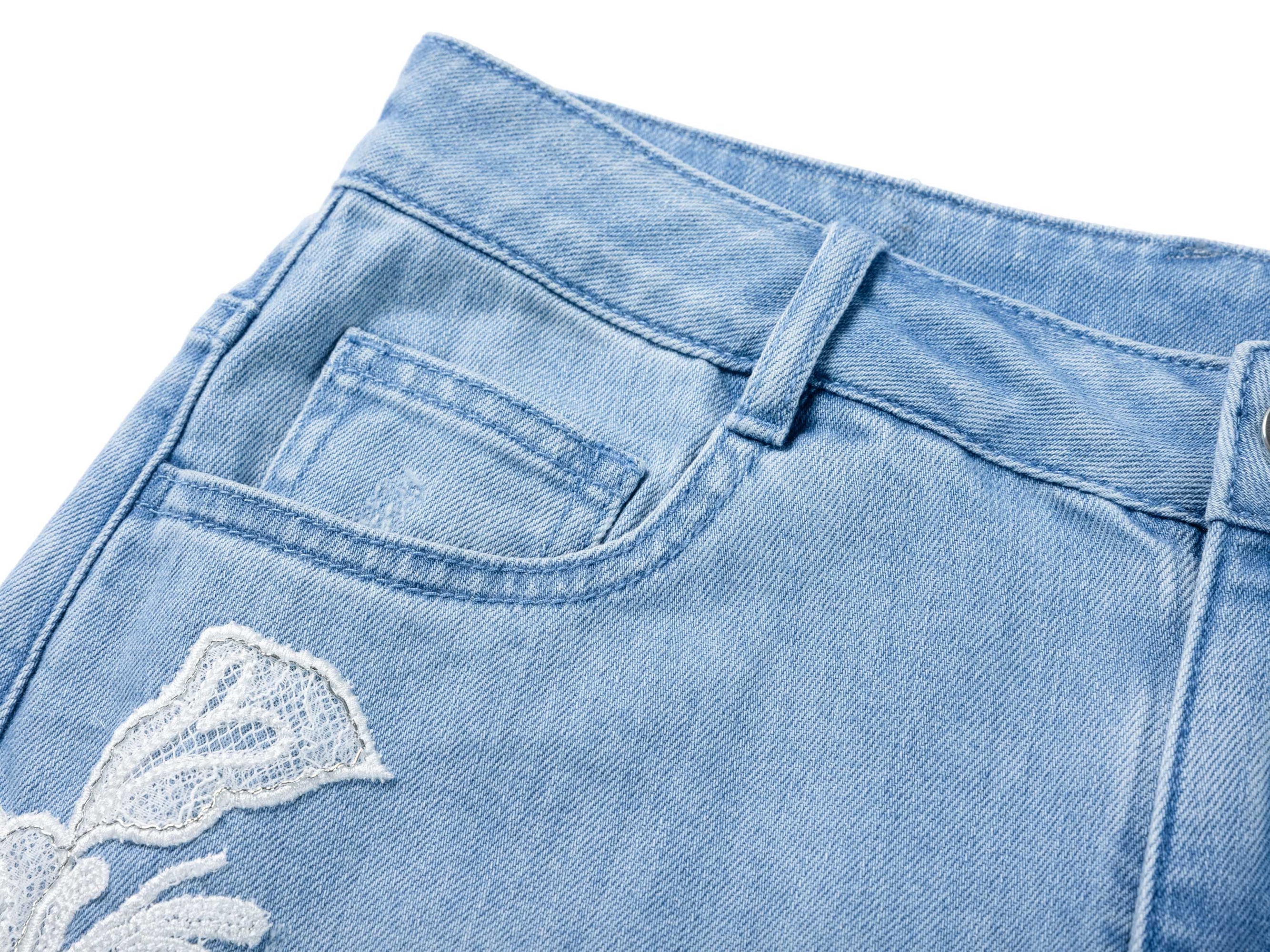 Straight Leg Jeans | Blue