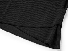 Short Sleeve Knit Top | Black