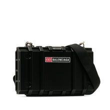 Balenciaga | Pre-Owned Toolbox Clutch Crossbody Bag | Black