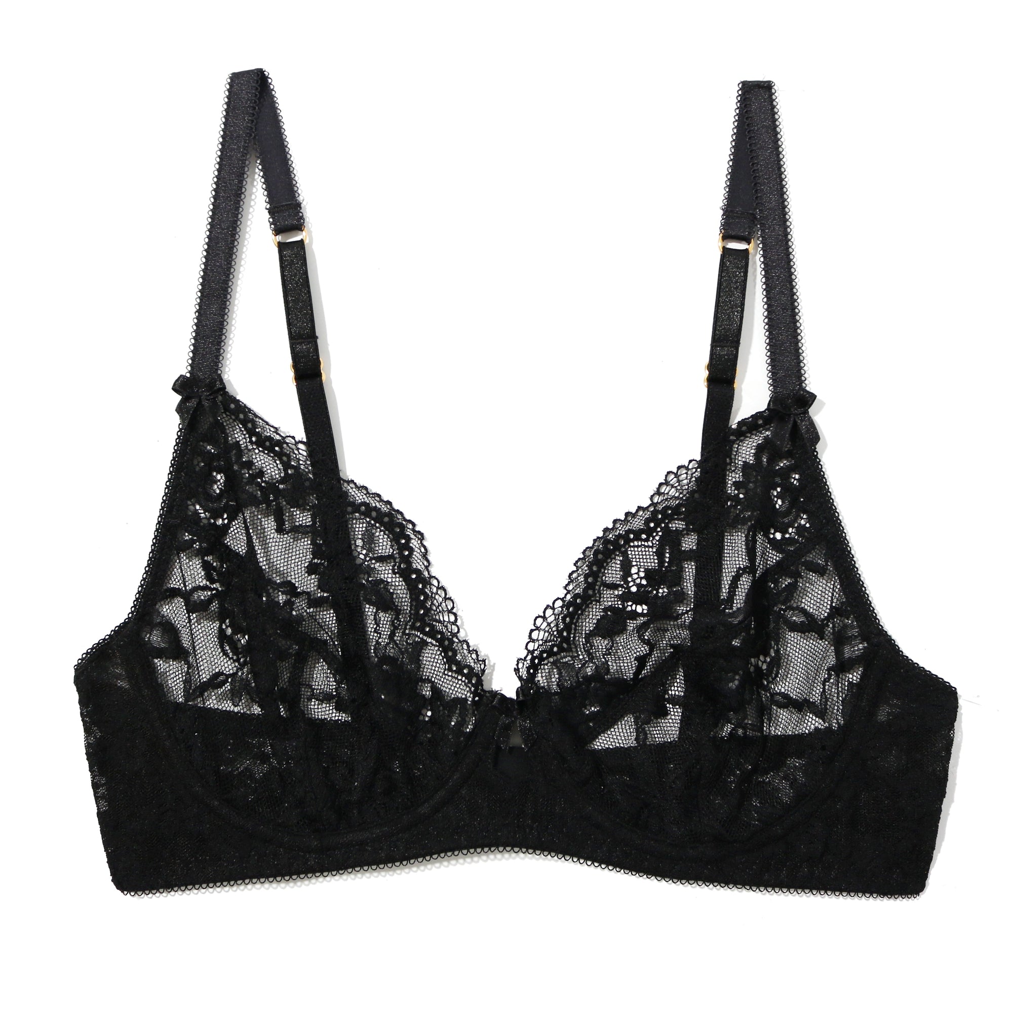 Stephanie Underwire Bra | Black