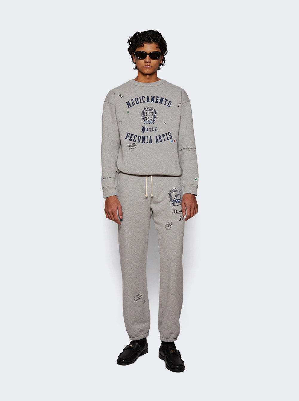 Men | Nick Fouquet | Paris Sweatpants Heather Grey
