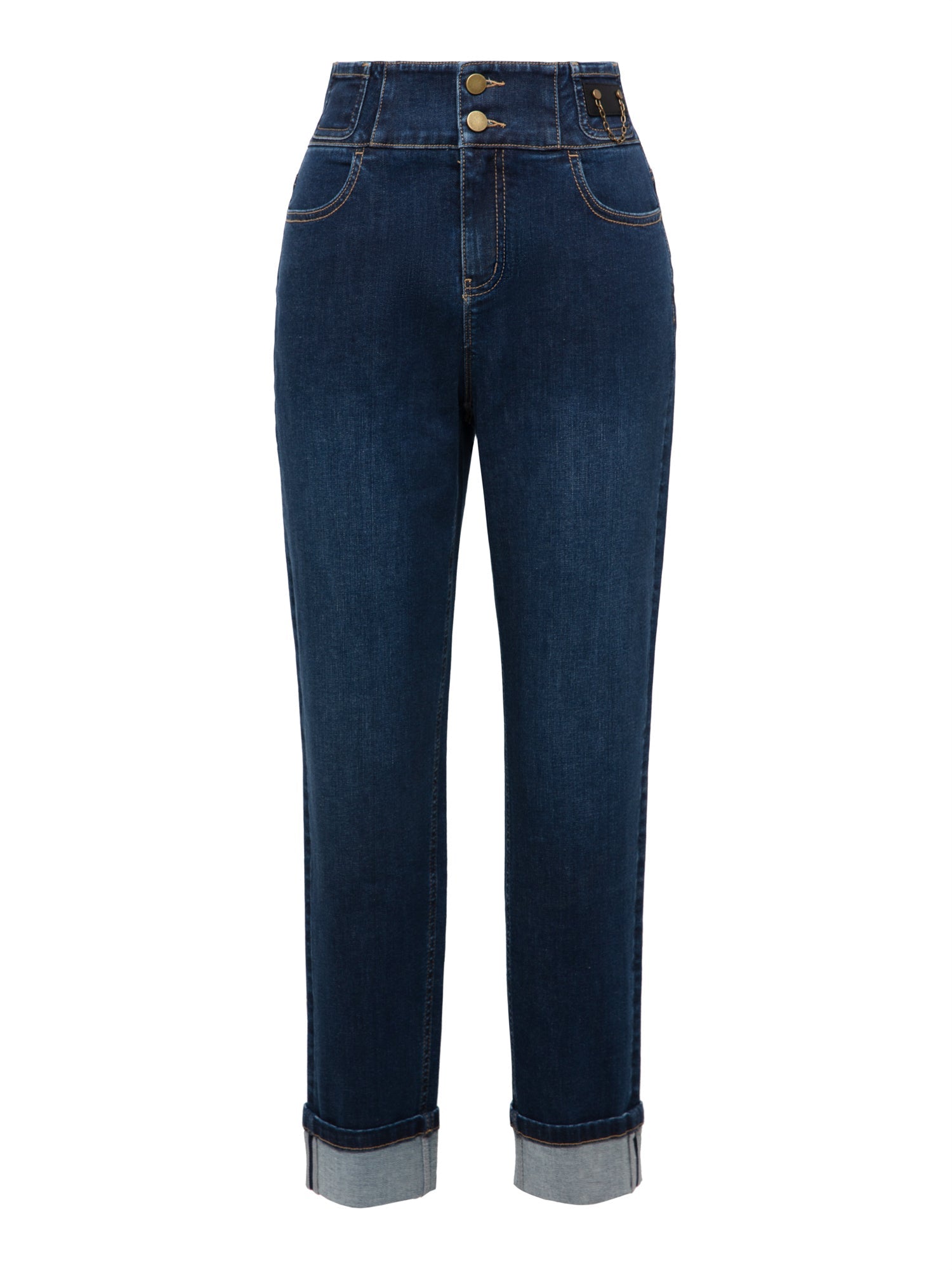 Straight Leg Pants | Blue