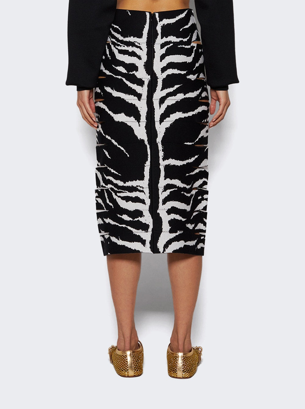 Women | ALAÏA | Pencil Skirt & Black & White