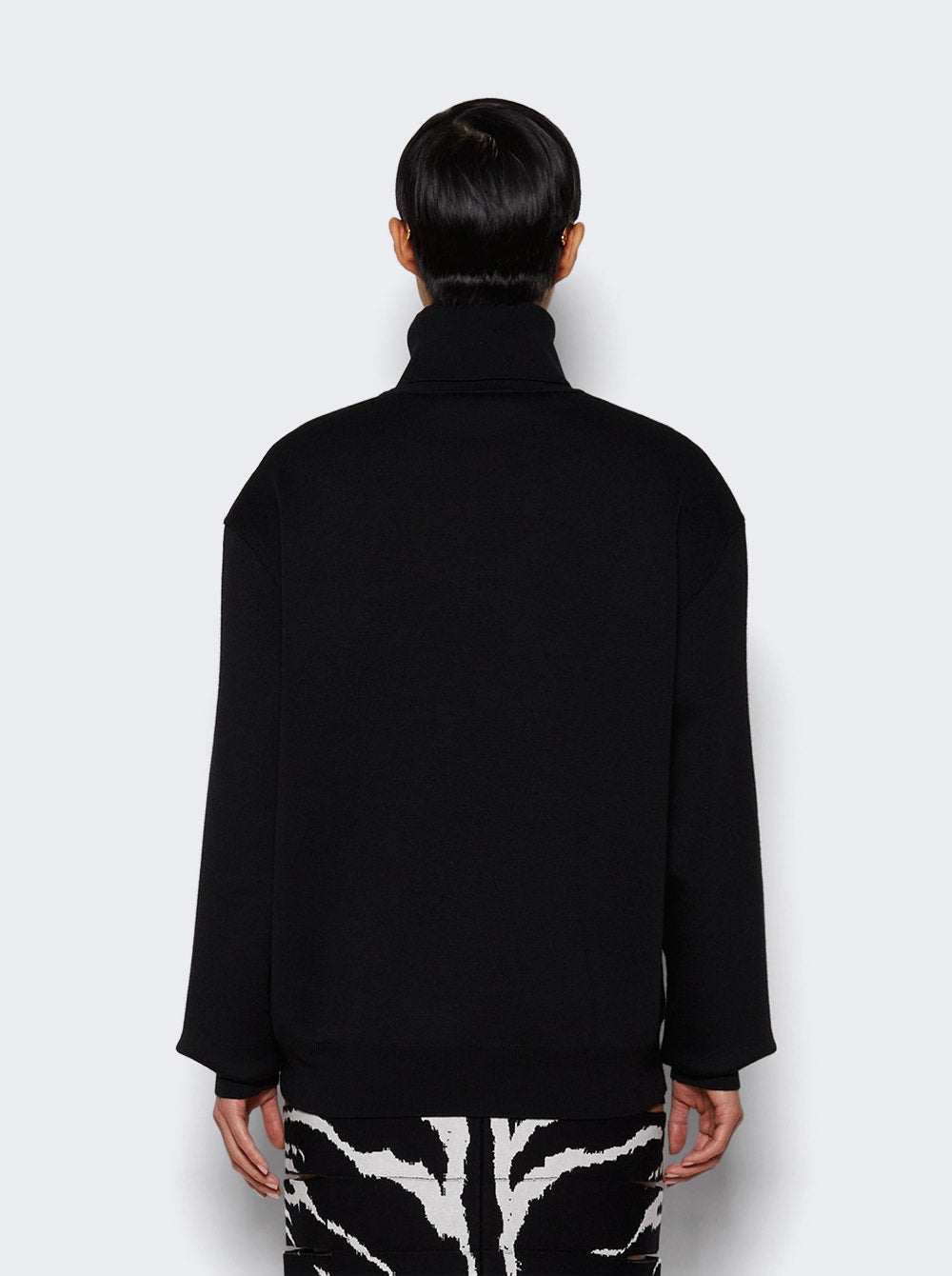 Women | ALAÏA | Oversize Sweater | Black