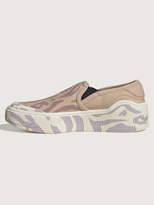 Adidas By Stella Mccartney | Asmc Court Slip On Reg Cotton | Ginger/Deep Lilac/Legend Ink