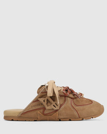 Womens | Admire Suede Sneaker | Khaki