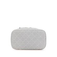 Dior | Pre-Owned Canvas Cannage Diortravel Vanity Case | Gray
