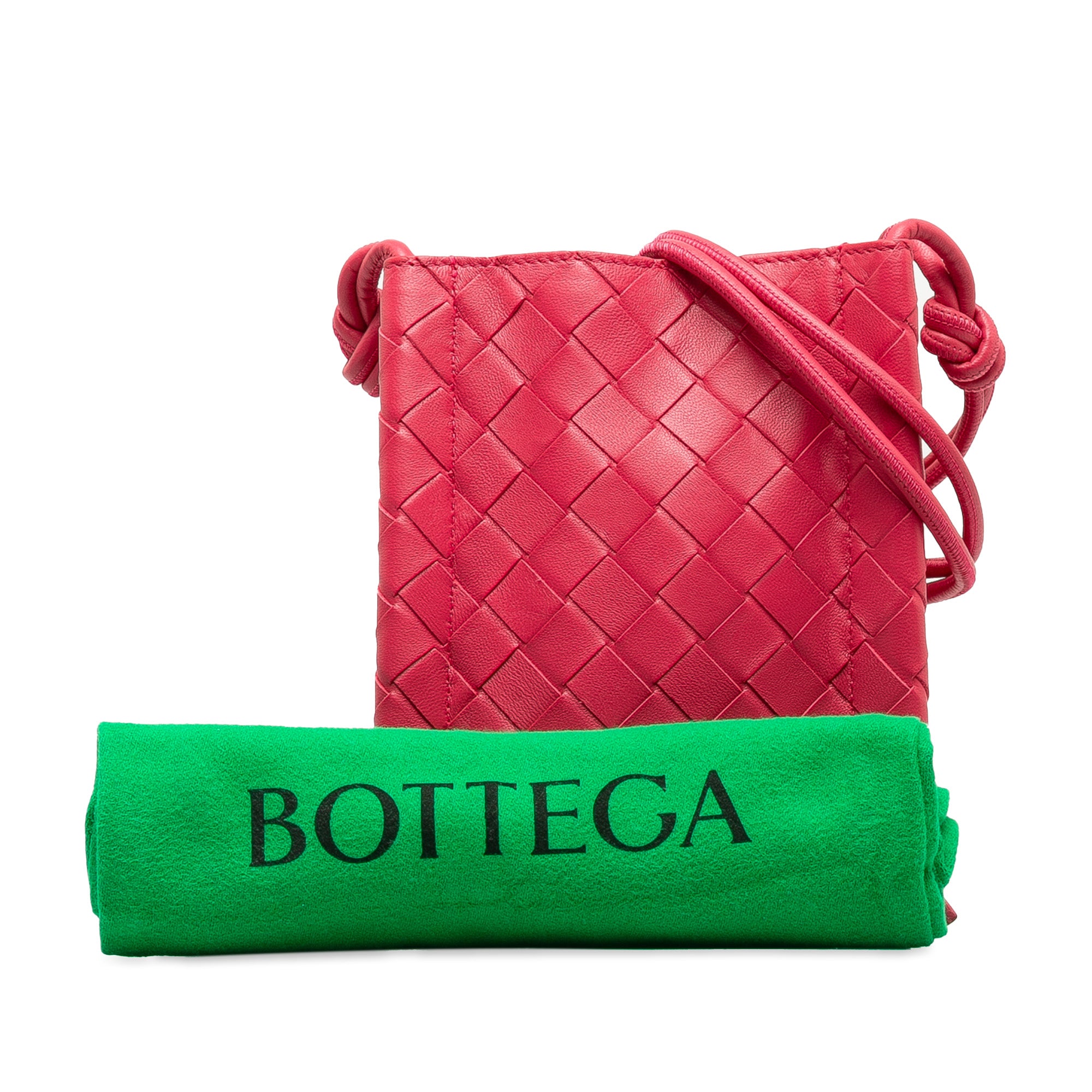 Bottega Veneta | Pre-Owned Mini The Knot | Pink