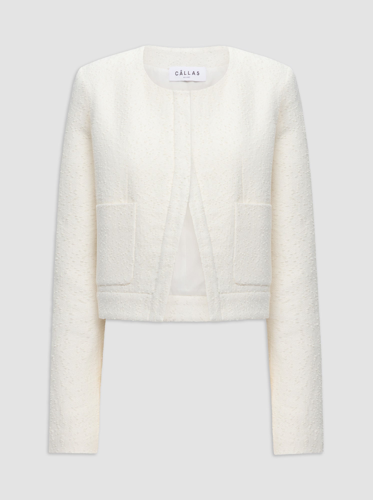 Alba Cardigan Jacket | White