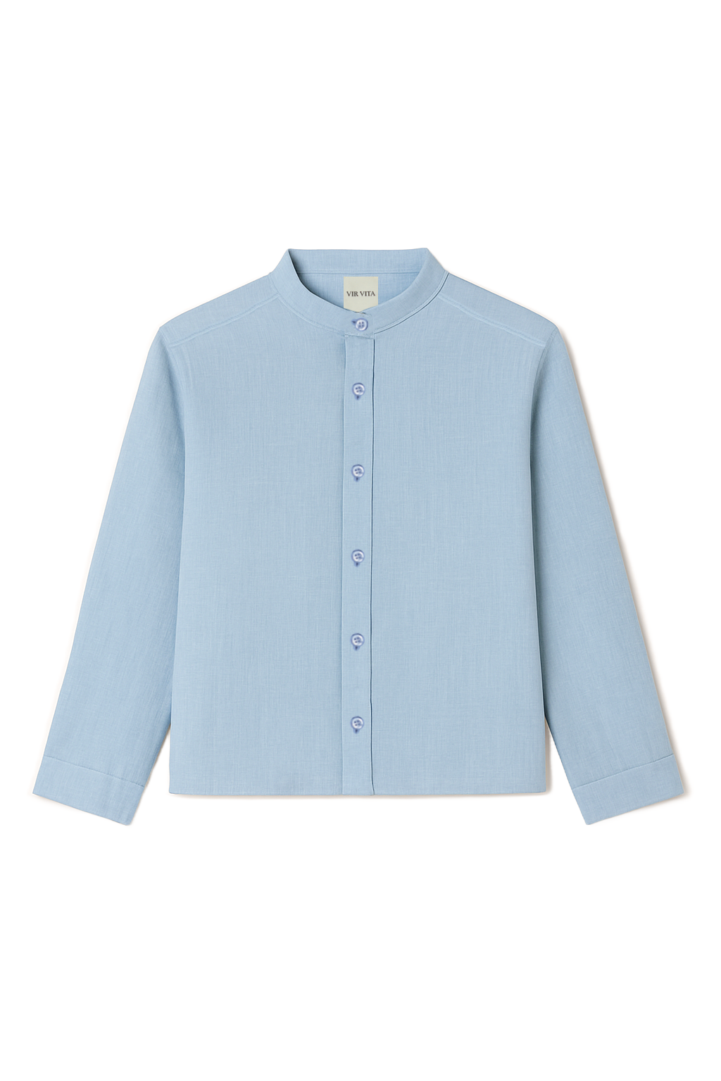 Alma Linen Shirt | Baby Blue