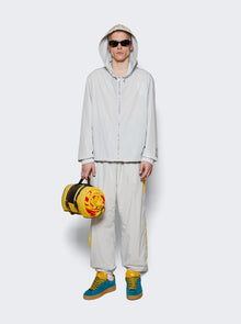 Men | Lanvin X Future | Blanket With Carrying Straps | Black & Corn Yellow