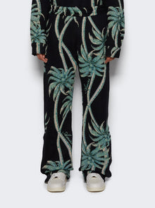 Men | Amiri | Palm Tapestry Flare Pant | Black