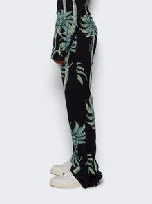 Men | Amiri | Palm Tapestry Flare Pant | Black