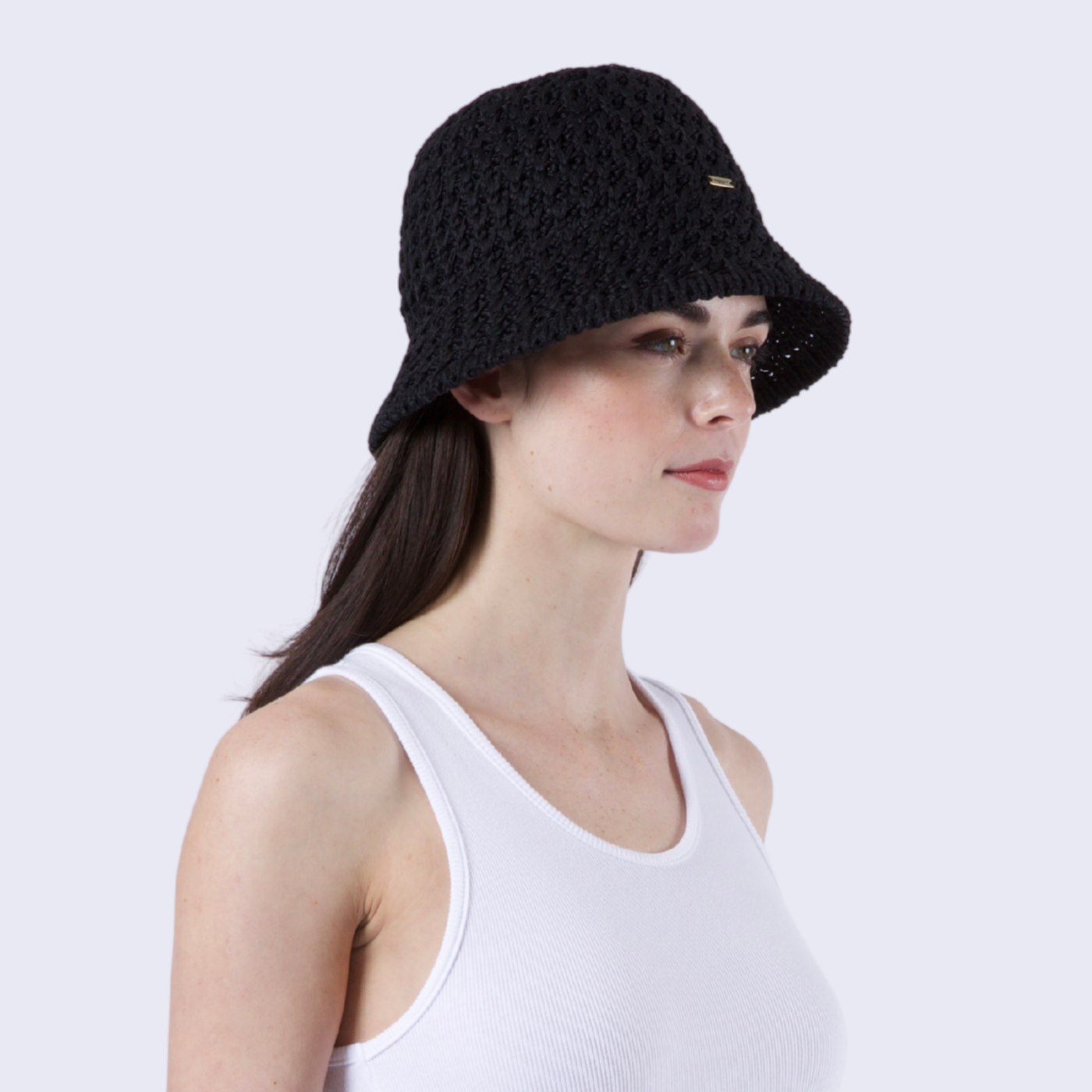 Anais Bucket Hat | Black
