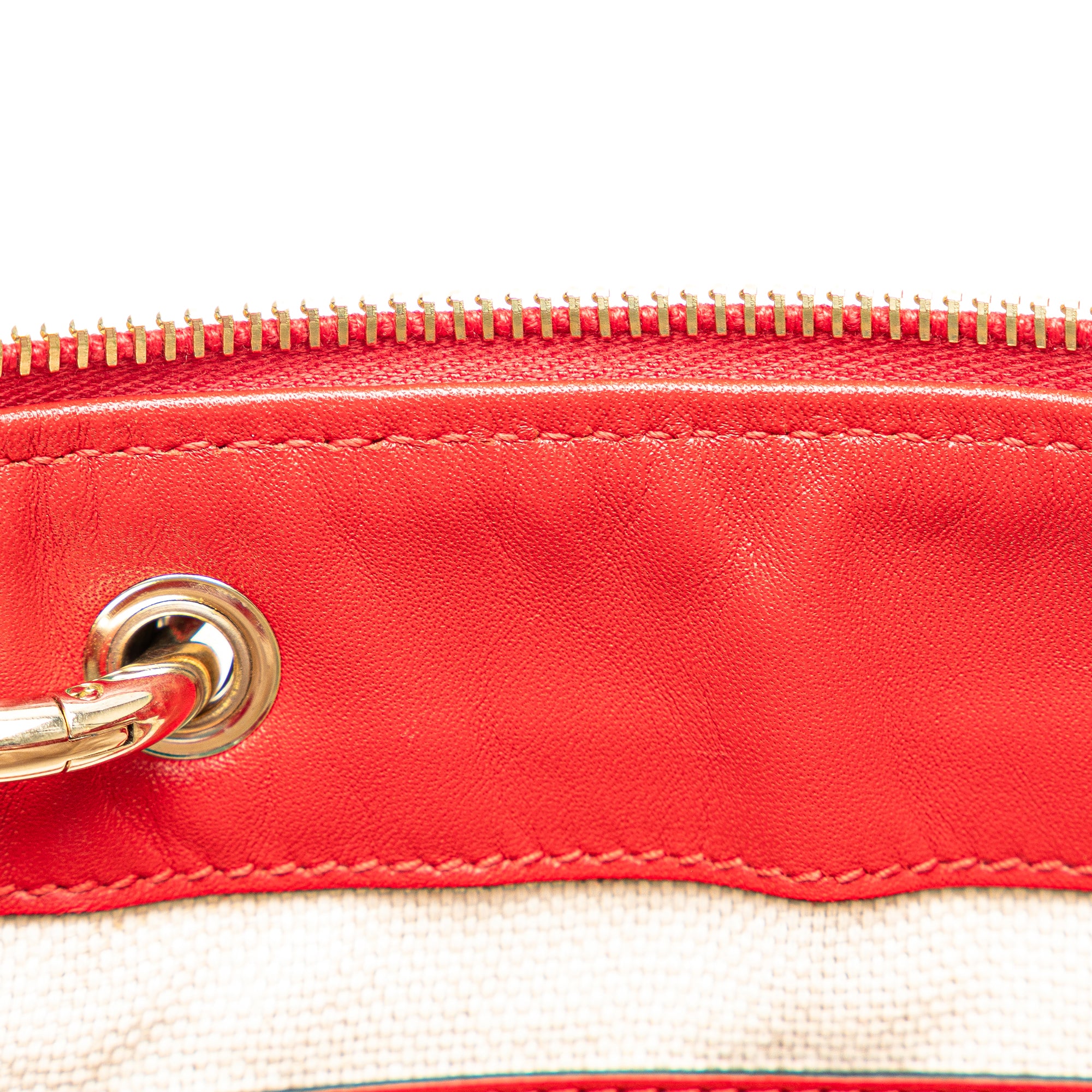 Gucci | Pre-Owned GG Canvas Valentine Satchel | Brown
