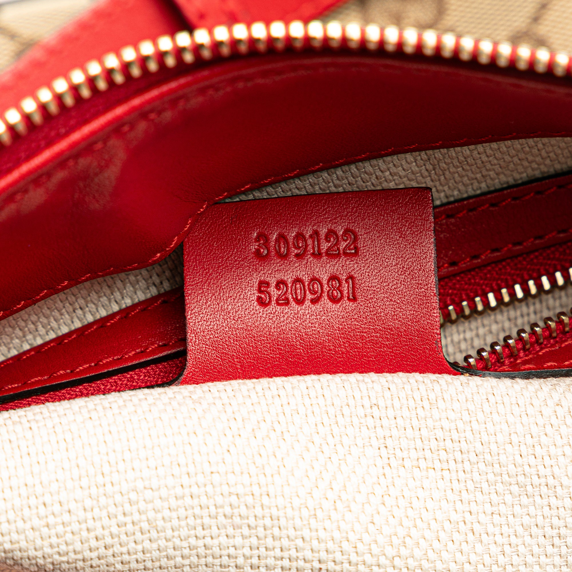 Gucci | Pre-Owned GG Canvas Valentine Satchel | Brown