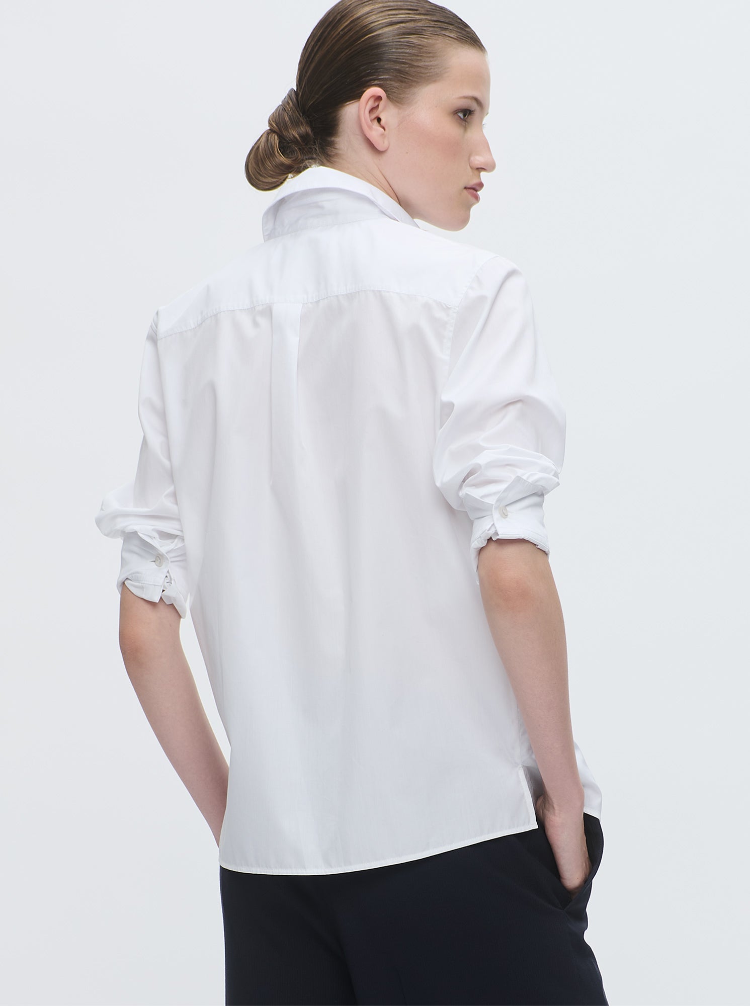 Arletty Embroidered Shirt | White