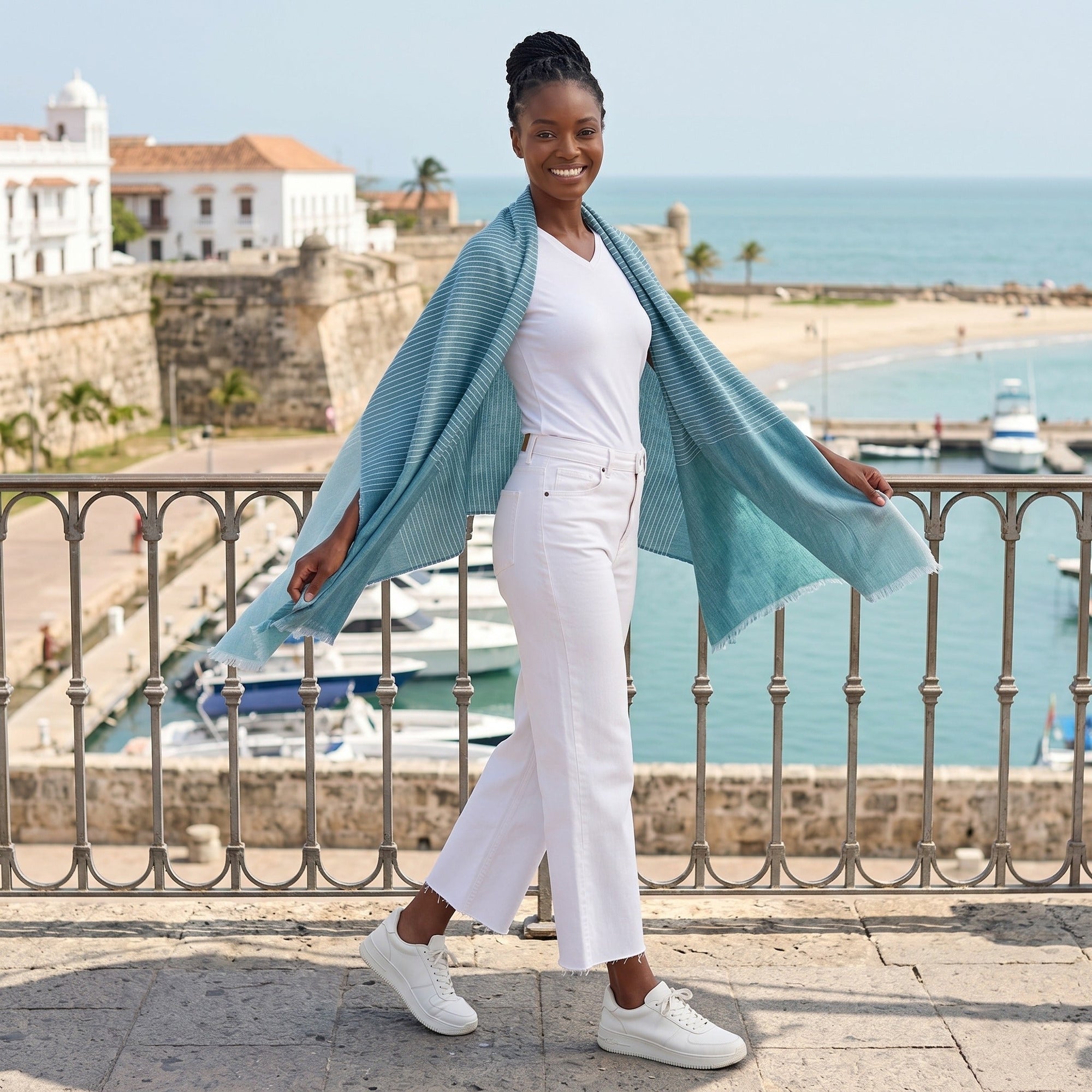 Unisex | Capri Wrap | Teal