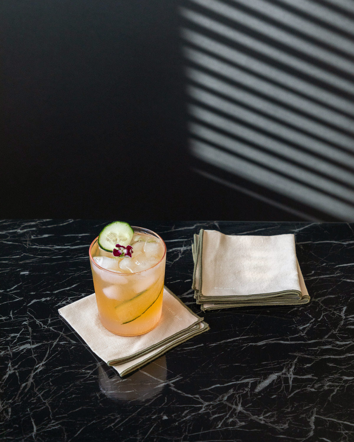 Asa Hemp Cocktail Napkin 4 Pack | Hemp Dune