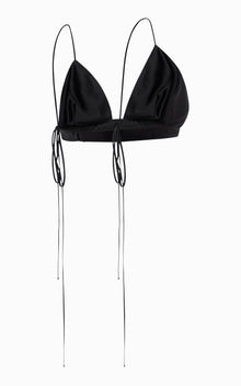 Atom Triangle Bralette | Black