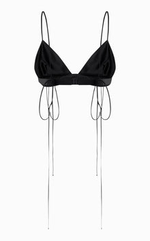 Atom Triangle Bralette | Black