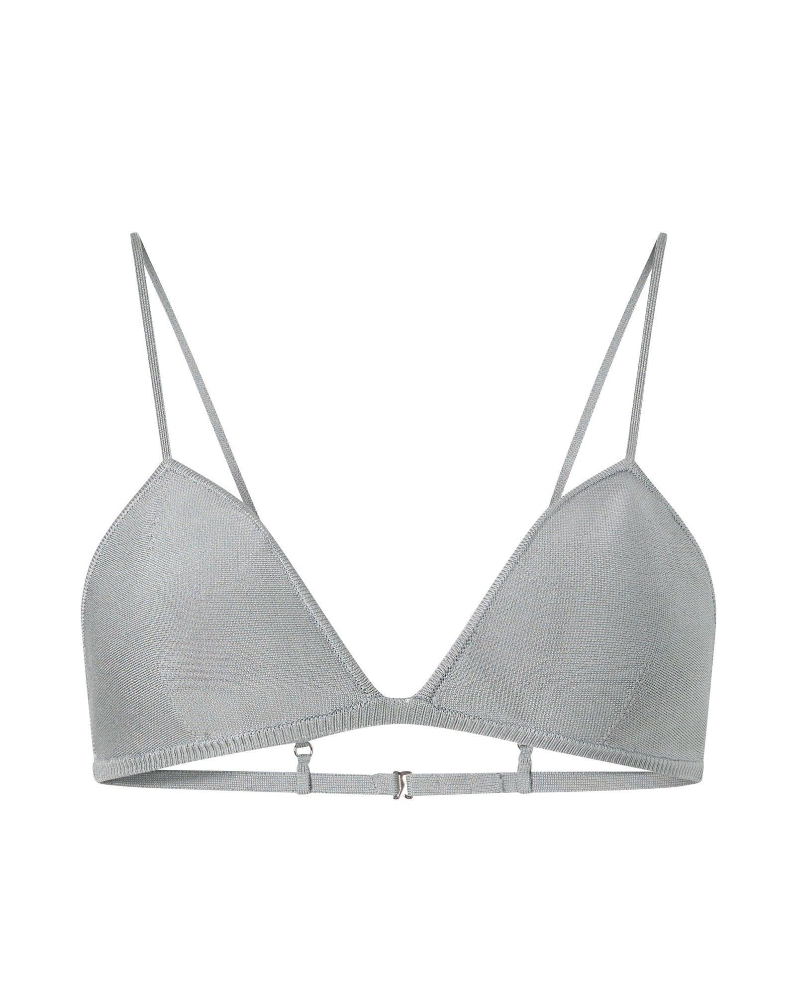 Womens | The Knit Bra | Steel