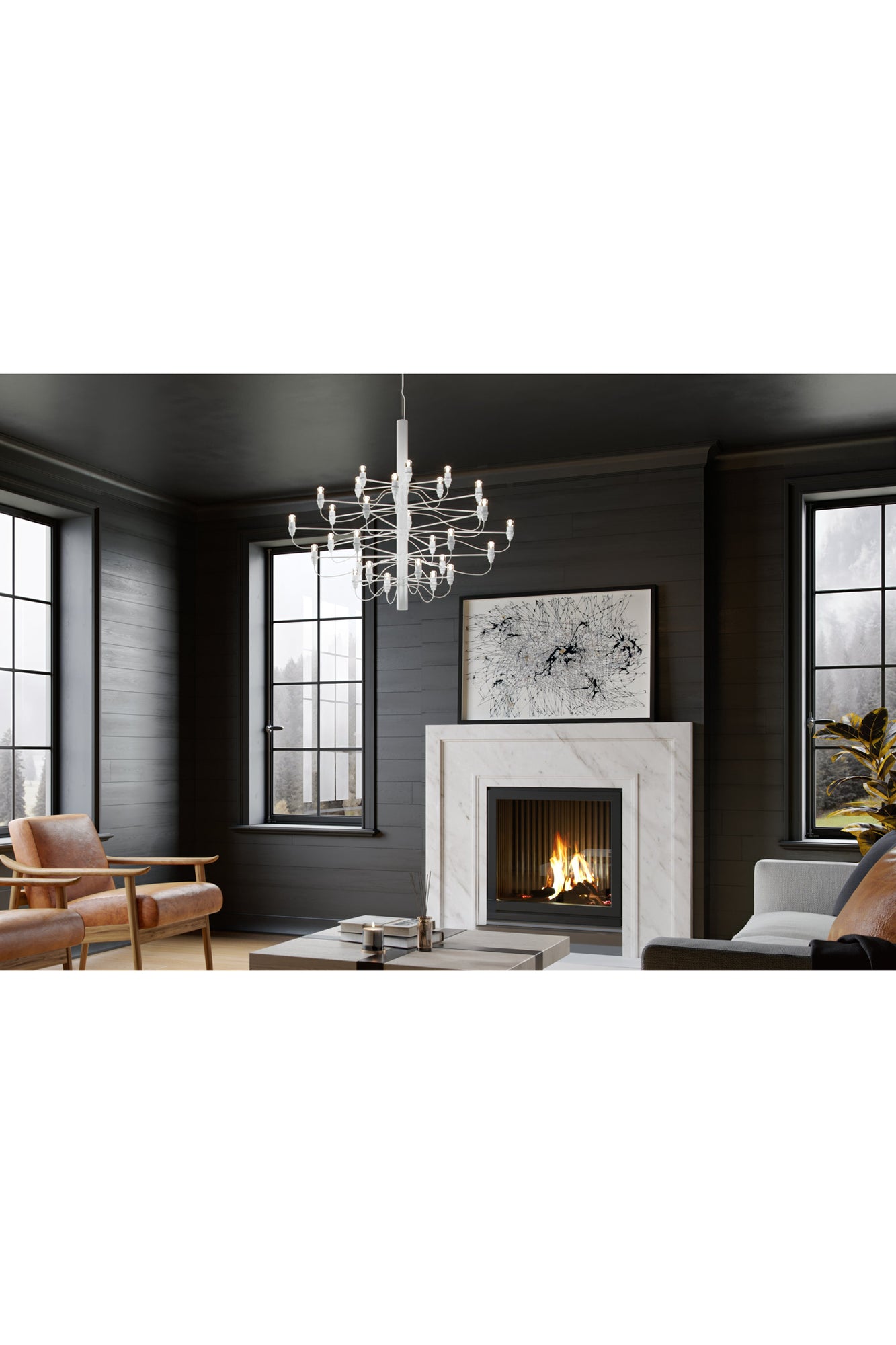 2097/50 Suspension | Brass