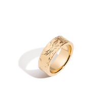 AURATE X MACENNA: Rose Garden Ring Vermeil 14k Yellow Gold First