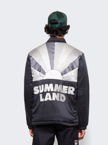 Men | NAHMIAS | Summerland Rainbow Windbreaker Black Grey