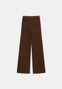 Shale Metallic Knit Pants | Ember