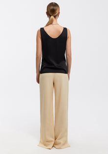 Detti Linen Raw Suiting Cream | Creme