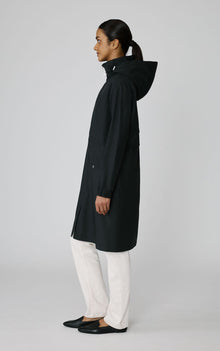 Azarya Packable Utility Coat | Black